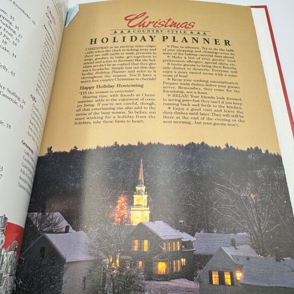 Christmas Country Style Hardcover Book By Reiman Publications 1991 - Picture 4 of 10